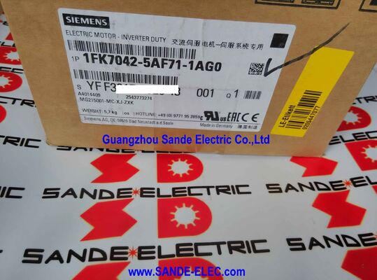 SIMOTICS S SERVOMOTOR SYNCHRONOUS 1FK7042-5AF71-1AG0 1FK7 042-5AF71-1AG0 1FK7O42-5AF71-1AGO