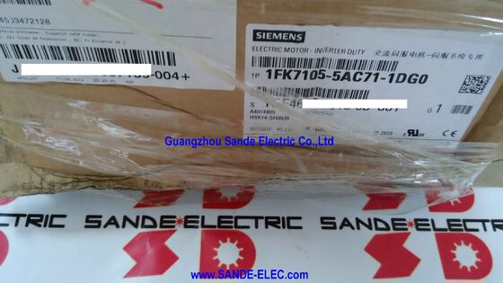 SIMOTICS S SYNCHRONOUS SERVOMOTORS 1FK7105-5AC71-1DG0 1FK7 105-5AC71-1DGO 1FK71O5-5AC71-1DG0