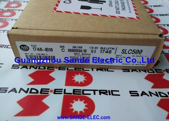 ALLEN BRADLEY DC INPUT MODULE FOR PROGRAMMABLE CONTROLLER 1746-IB16 1746-IB16