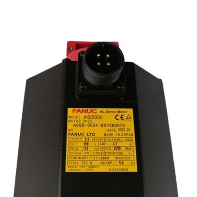 Động cơ FANUC Servo mới và cũ A06B-0034-B075#0075 A06B0034B075#0075 AO6B-OO34-B075#OO75