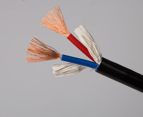 GB dây điện lõi đồng 2 lõi RVV0.5 0.75 1.0 1.5 2.5 4 hình vuông giám sát dây vỏ mềm