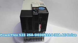 Video trình diễn sản phẩm Ổ đĩa AC Allen-Bradley 25A-D030N114 PowerFlex 523